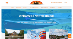 Desktop Screenshot of norfolkbroads.com